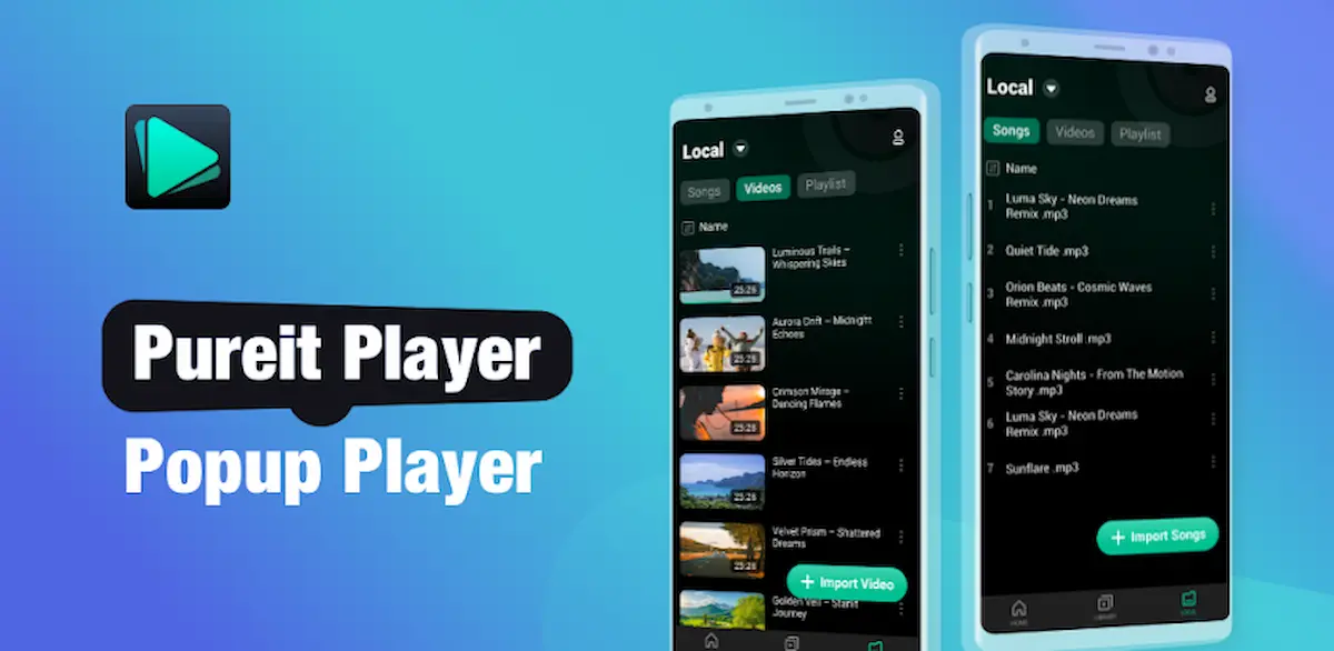 Pureit Player Mod APK (1)