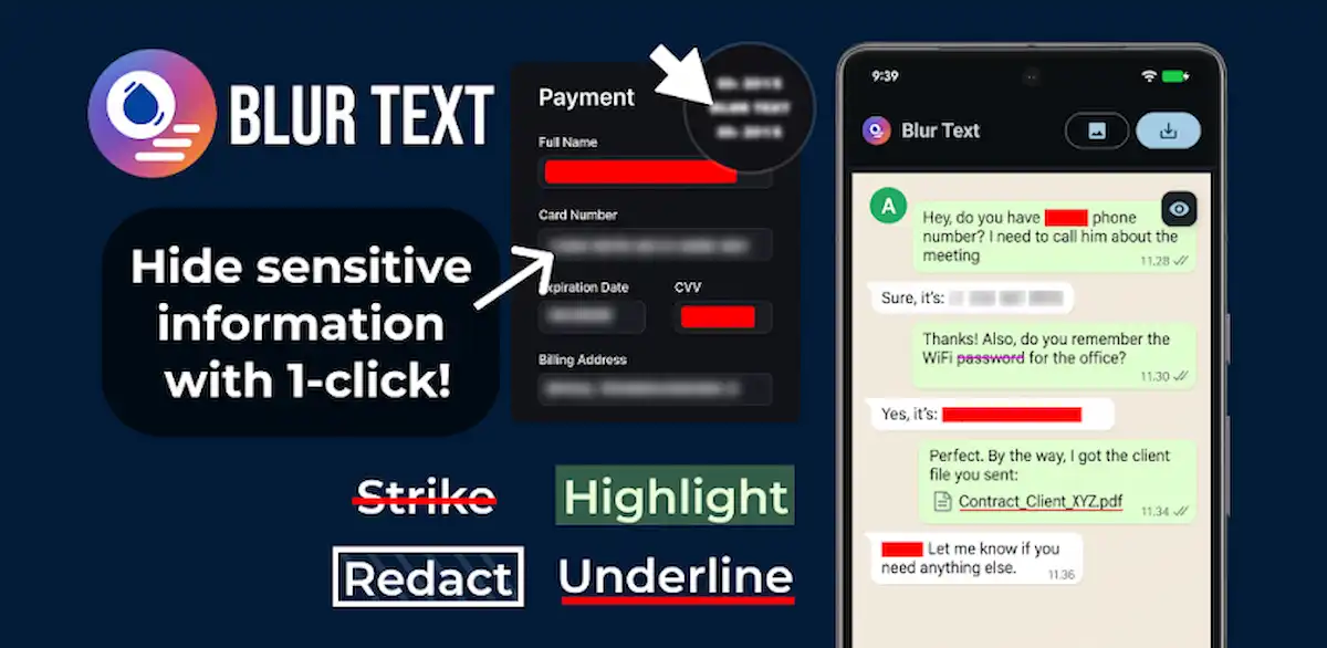 Blur Text Mod APK (1)