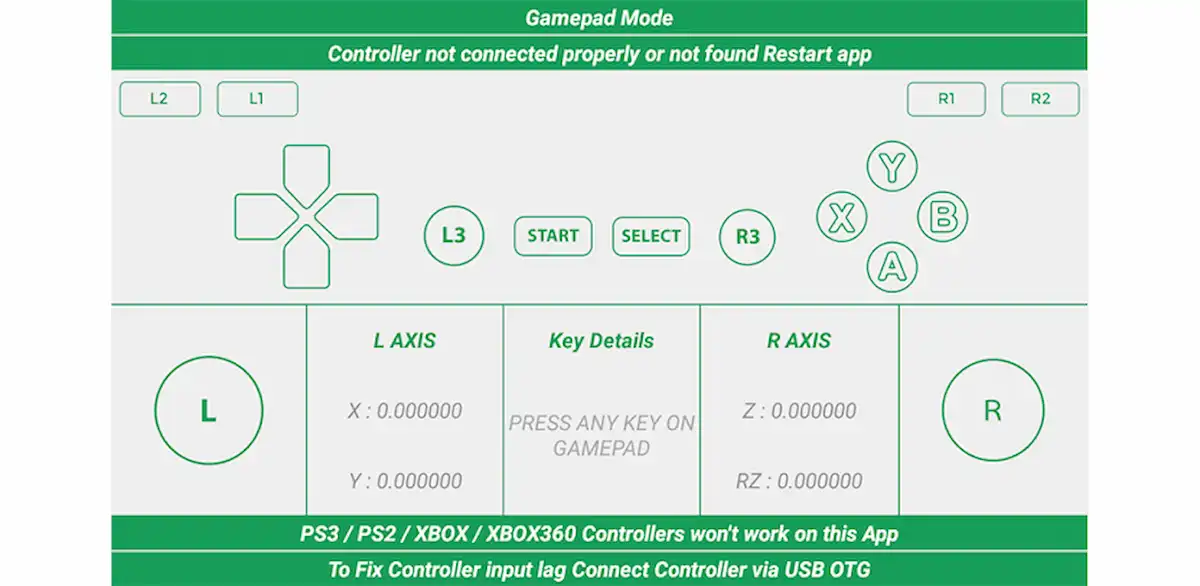 Gamepad Tester Mod APK (1)