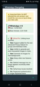 JTWhatsApp JiMODs MOD APK (Premium Features) 2