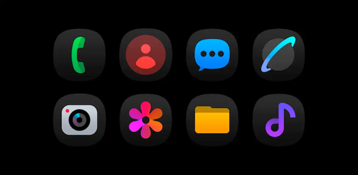 OnePro Dark Icon Pack (1)