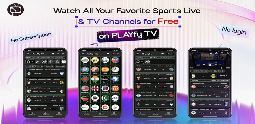 PLAYFy TV Mod APK