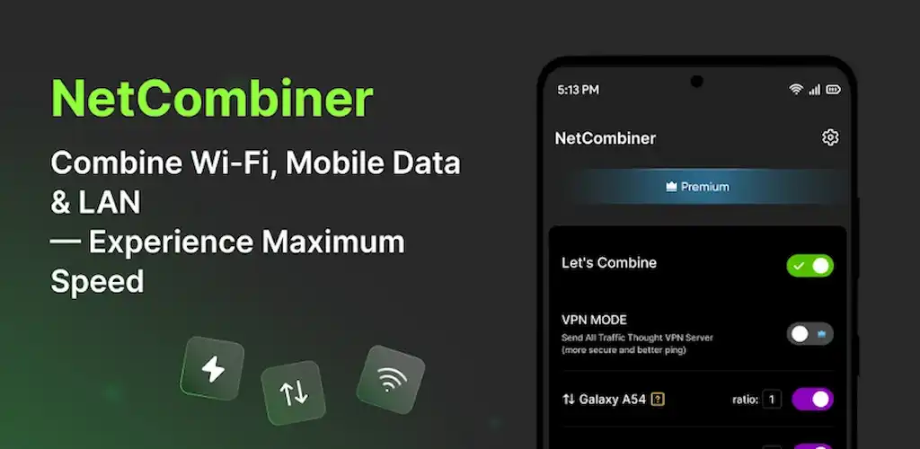 NetCombiner Mod APK (1)